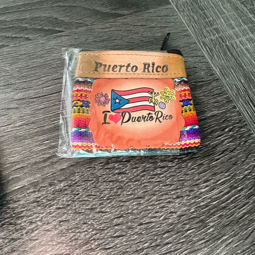 Colorful Puerto Rico Coin Purse